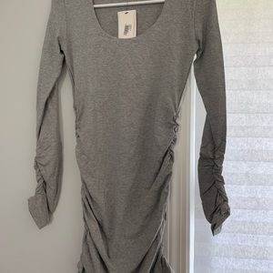 Isabella Oliver gray Maternity tunic